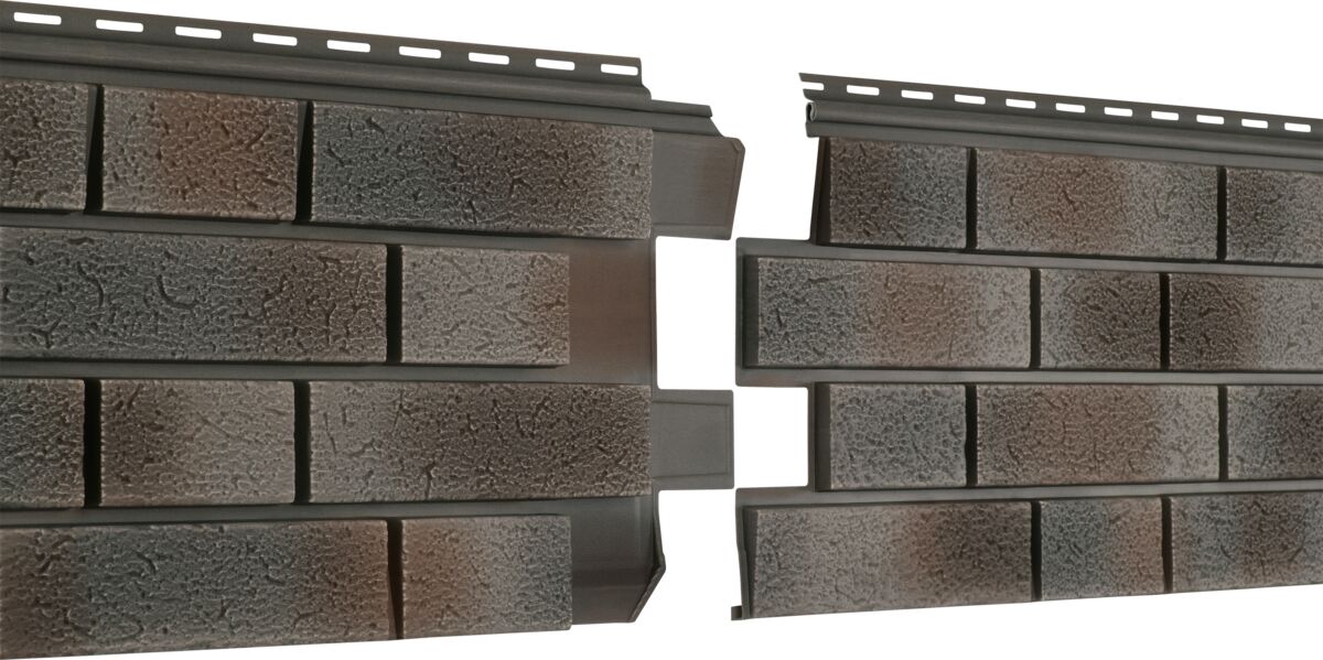 Фасадная панель U-Plast Stone-House S-lock КЛИНКЕР НОРДИК купить в Санкт-Петербурге