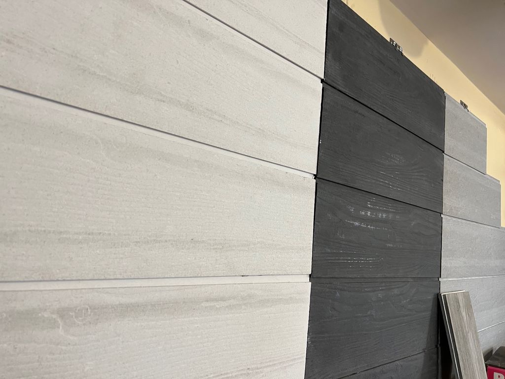 Фиброцементный сайдинг FCS wood click шип-паз ФАКТУРА ДЕРЕВА серый в массе  купить в Санкт-Петербурге