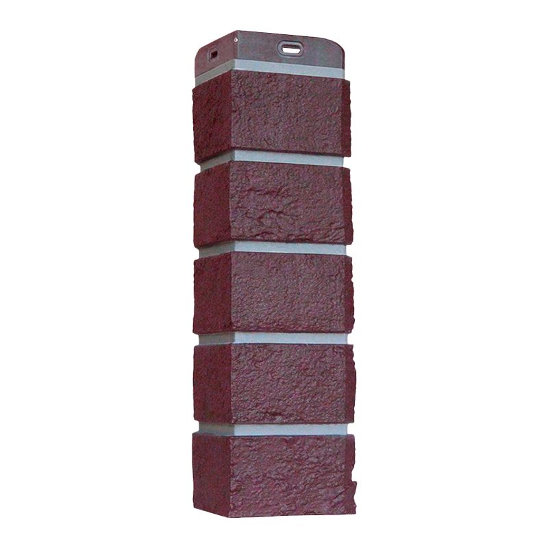 Угол наружный Grand Line Состаренный кирпич Design Plus с темно-бежевым швом купить в Санкт-Петербурге