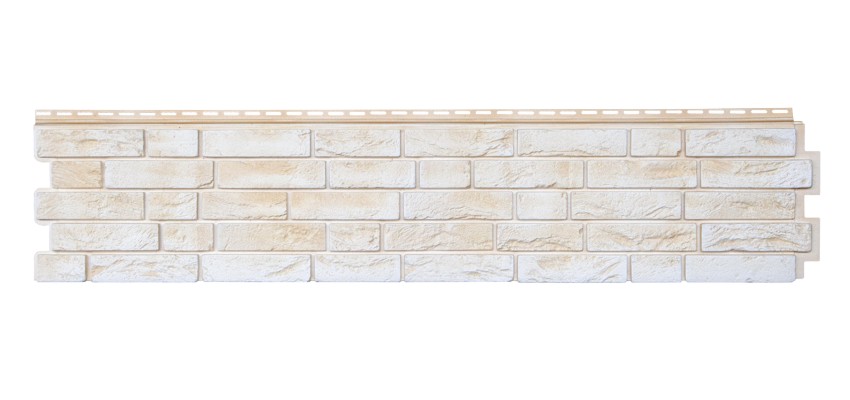 Фасадная панель ЯФАСАД Демидовский кирпич, слоновая кость купить в Санкт-Петербурге