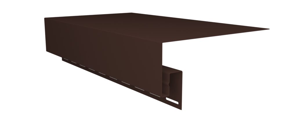 Планка приоконная широкая ЯФАСАД 7/8 темный дуб 3.0х0.23 купить в Санкт-Петербурге