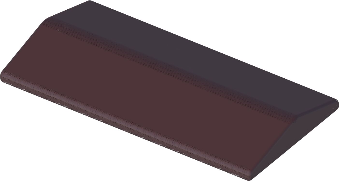 БЕТ-А Оголовник пролетный 620х320х70мм 8017 (коричневый) 60шт/пд купить в Санкт-Петербурге