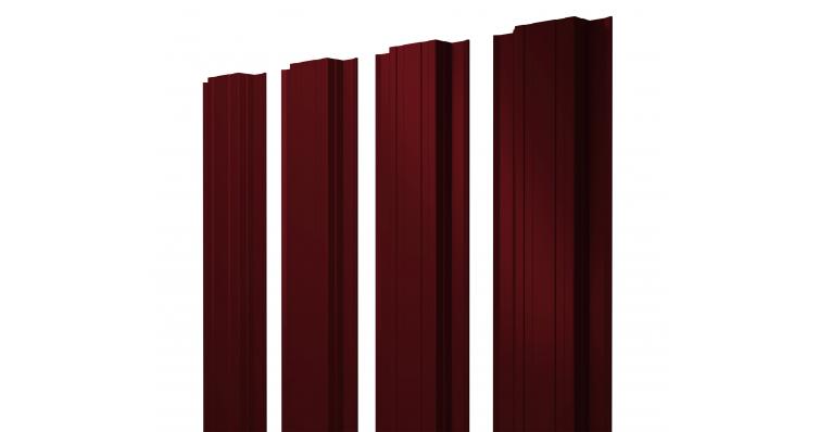 Металлический штакетник Прямоугольный прямой PE 0.40мм купить в Санкт-Петербурге