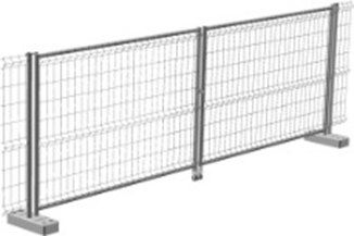 Ворота временного ограждения 1,95x5,0 м купить в Санкт-Петербурге