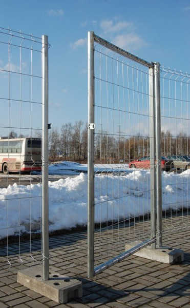 Калитка временного ограждения 1,95x1 м Zn купить в Санкт-Петербурге