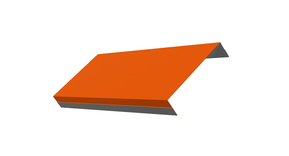 Ламель обратная 125 жалюзи Texas, PE с плёнкой купить в Санкт-Петербурге