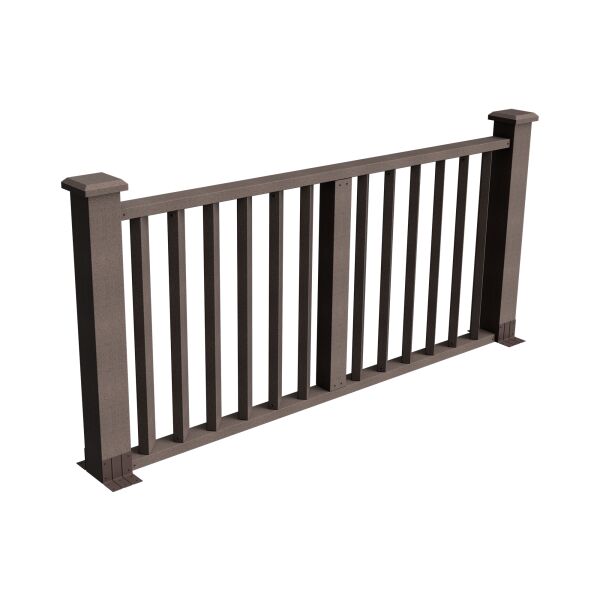 GRINDERDECO Ограждение Бруклин шлифованный {длины по спецификации} купить в Санкт-Петербурге