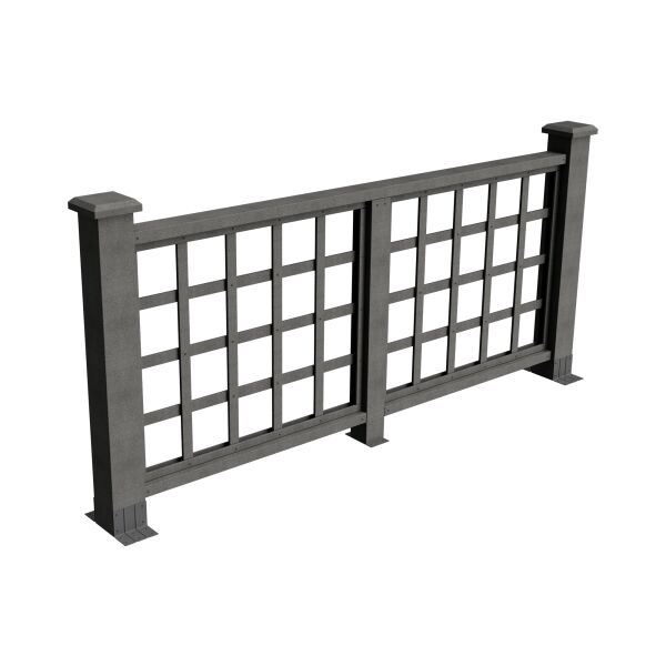 GRINDERDECO Ограждение Дувр шлифованный {длины по спецификации} купить в Санкт-Петербурге