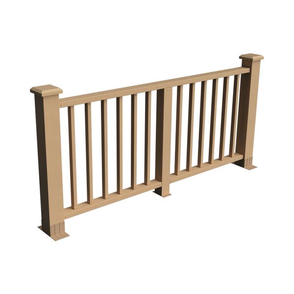 GRINDERDECO Ограждение Альма шлифованный {длины по спецификации} купить в Санкт-Петербурге