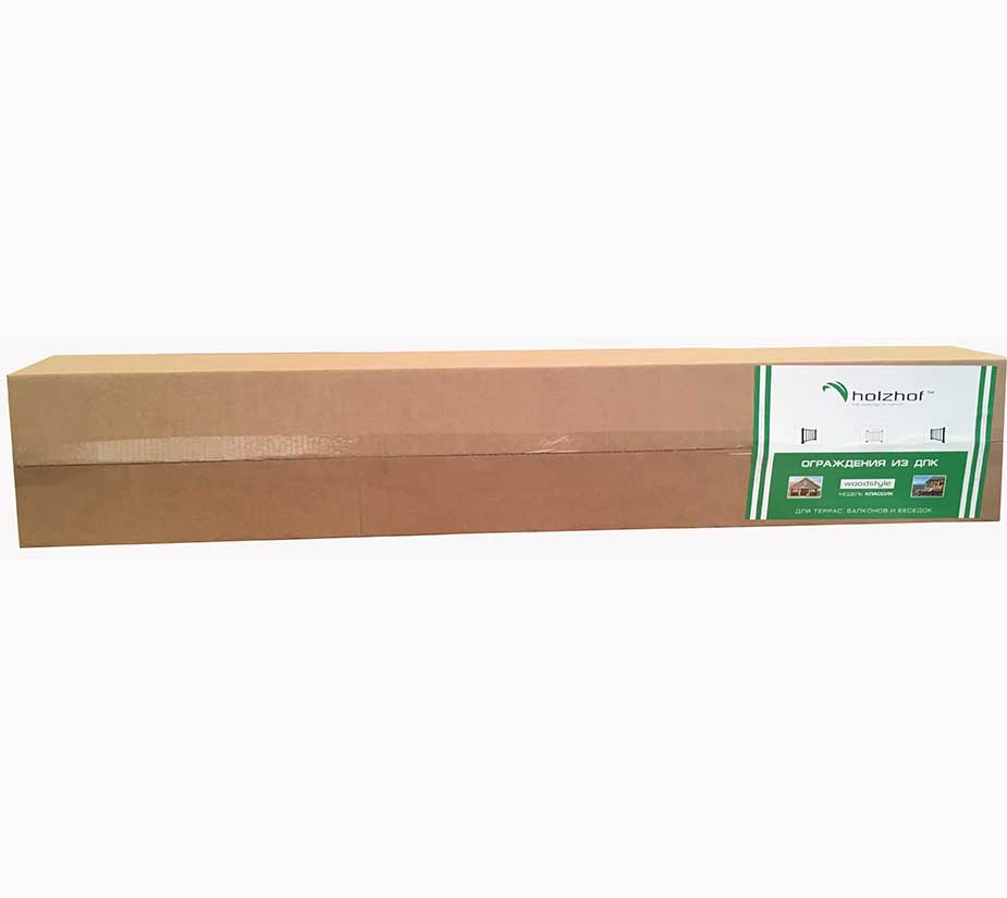 Ограждение ДПК Holzhof Woodstyle, секция 1 м.п.  купить в Санкт-Петербурге