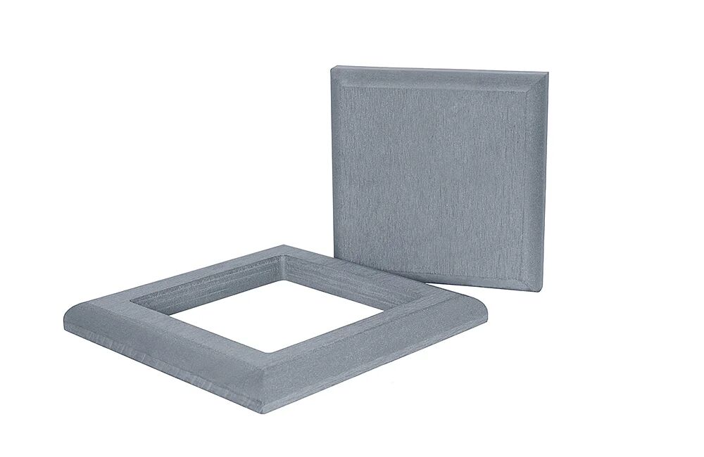 SINGARAJA Комплект крышка/юбка для столба ДПК 125*125 мм СЕРЫЙ купить в Санкт-Петербурге