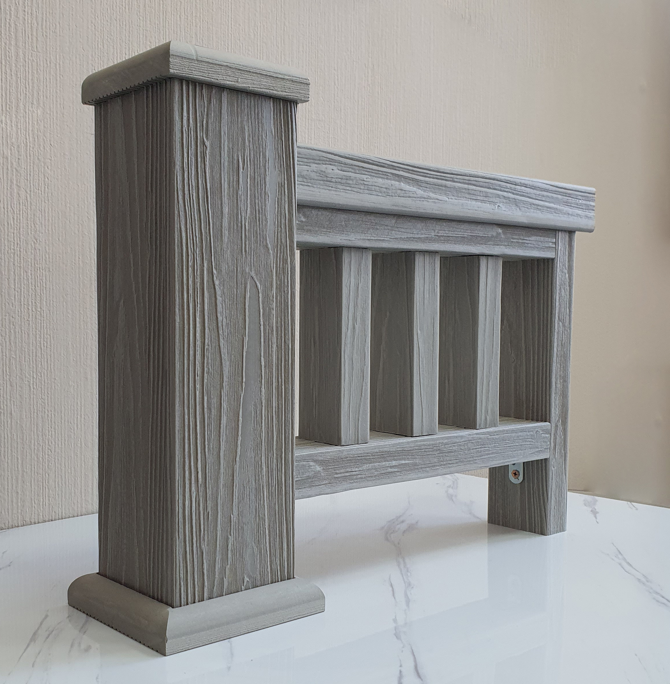 Подбалясенник ТЕРРАпол 3D Дуб Беленый 69х35х3000мм купить в Санкт-Петербурге