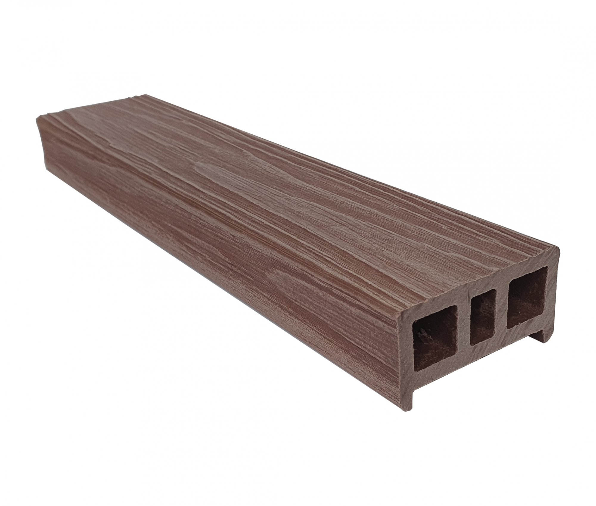 Перила ТЕРРАпол 3D Орех Милано 84х43х3000мм купить в Санкт-Петербурге