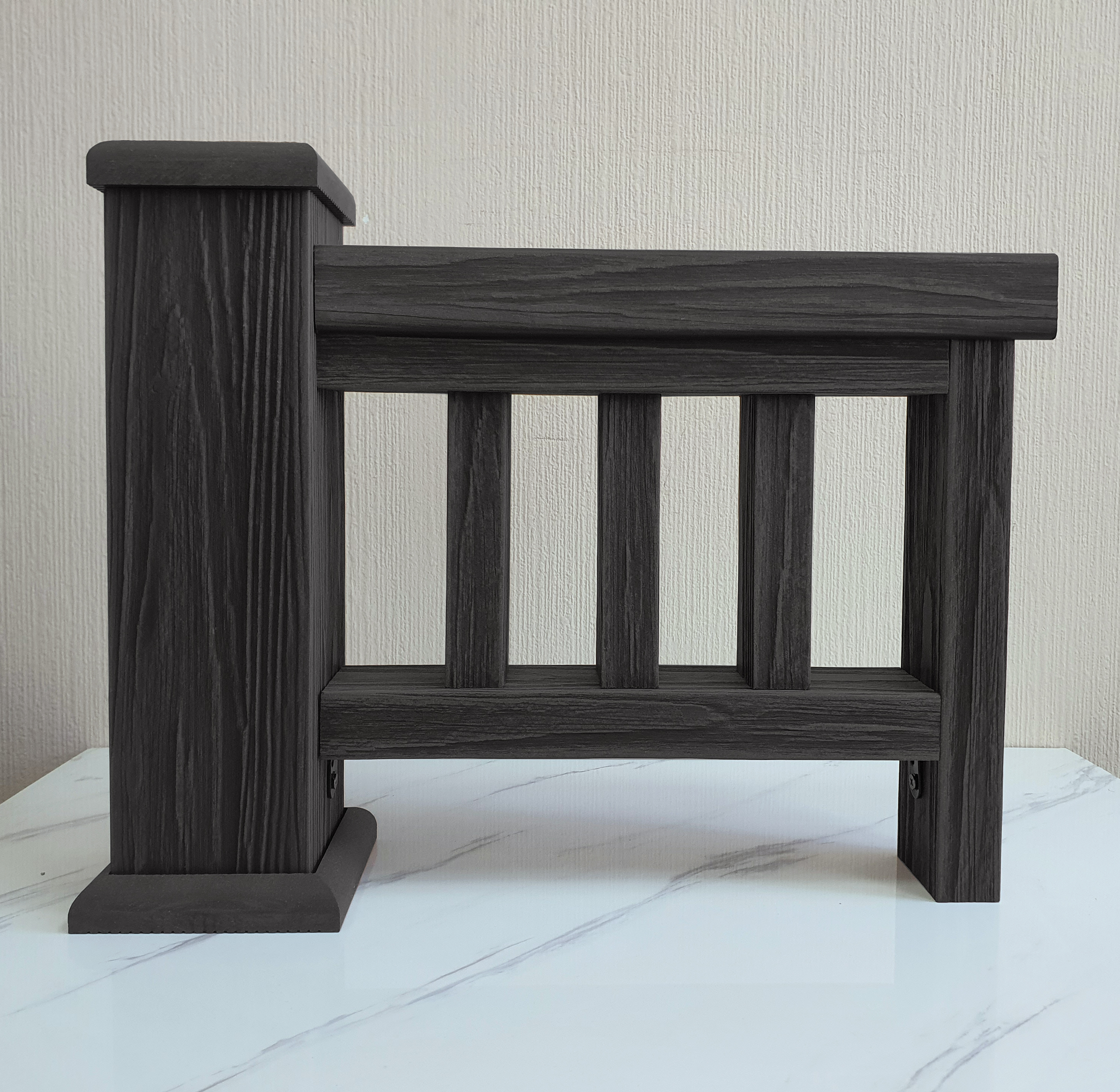 Подбалясенник ТЕРРАпол 3D Черное Дерево 69х35х3000мм купить в Санкт-Петербурге