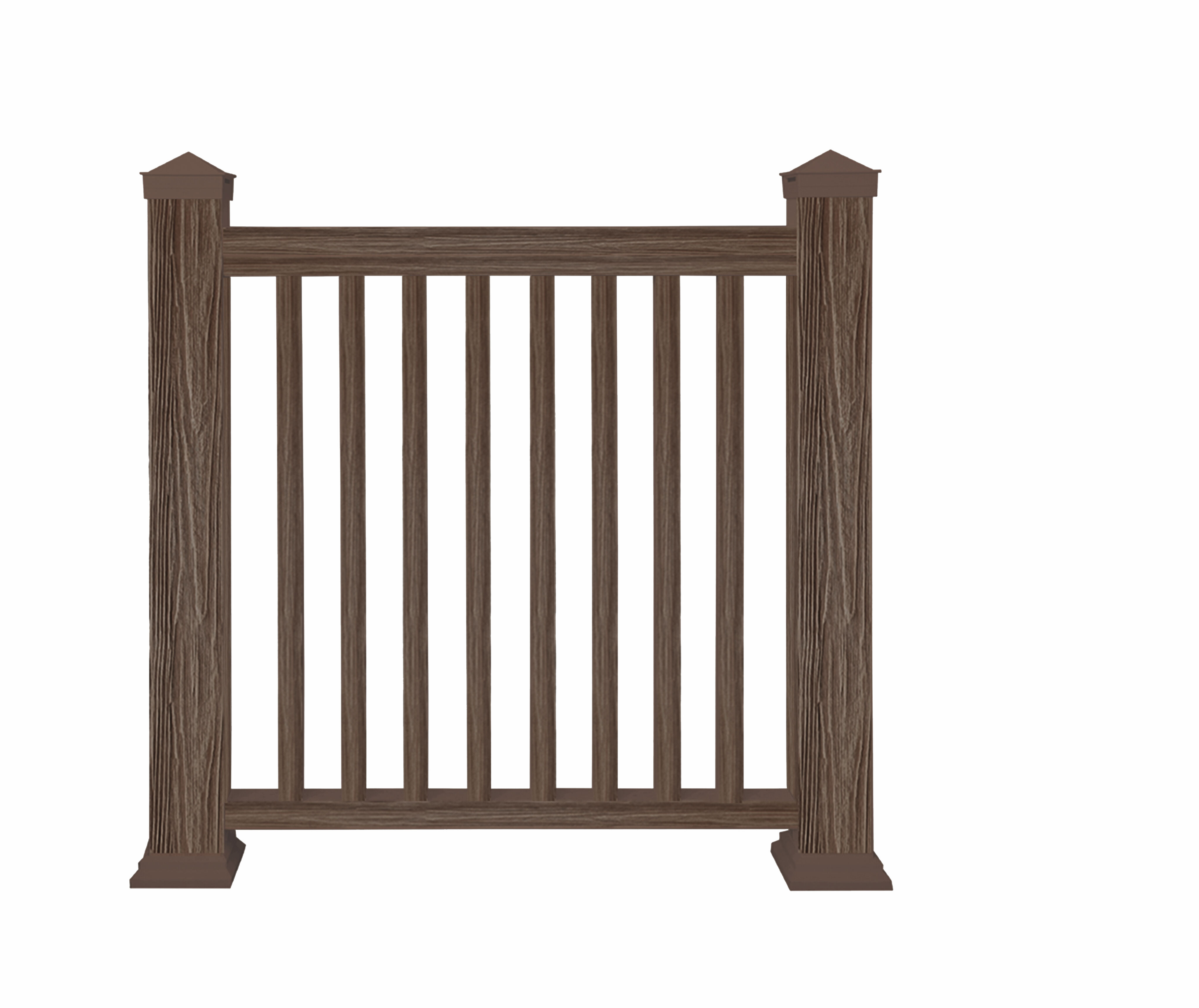 Столб большой ТЕРРАпол 3D Тик Киото 100х100х3050мм купить в Санкт-Петербурге