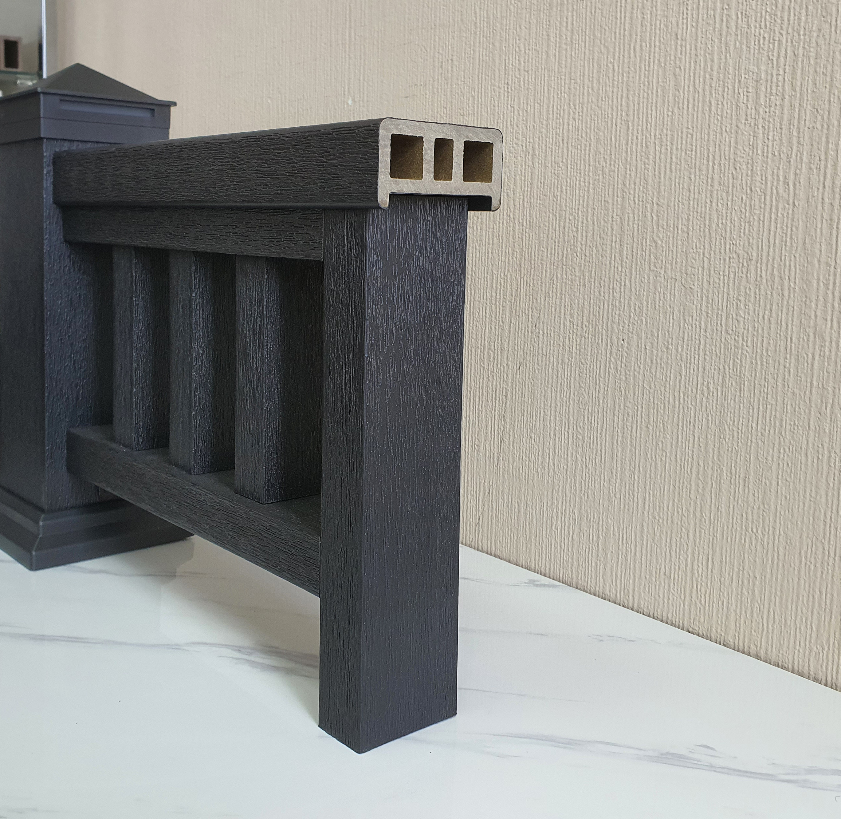 Подбалясенник ТЕРРАпол ПРАКТИК Черная жемчужина 69х35х3000мм купить в Санкт-Петербурге