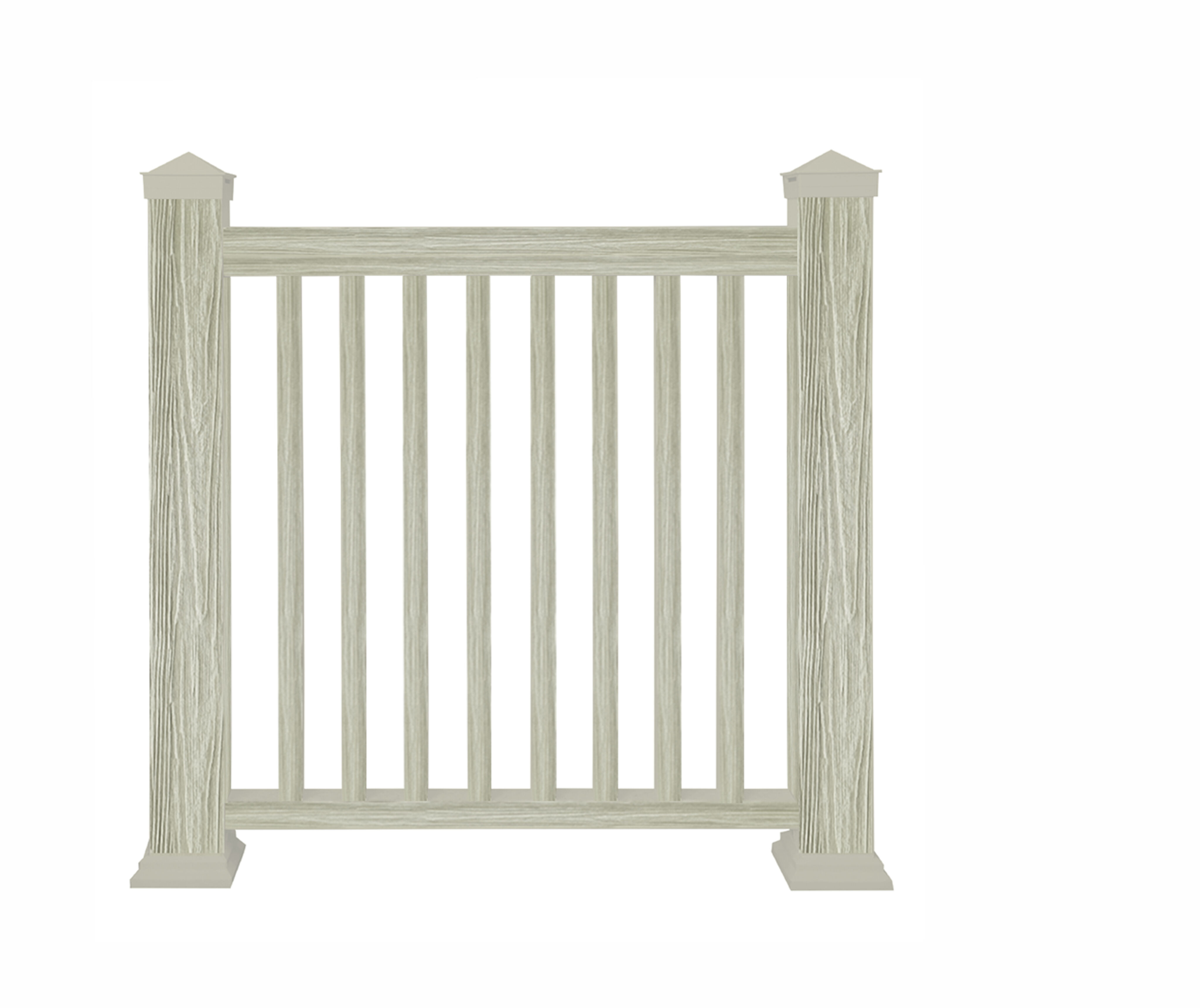 Столб большой ТЕРРАпол 3D Дуб Беленый 100х100х3050мм купить в Санкт-Петербурге