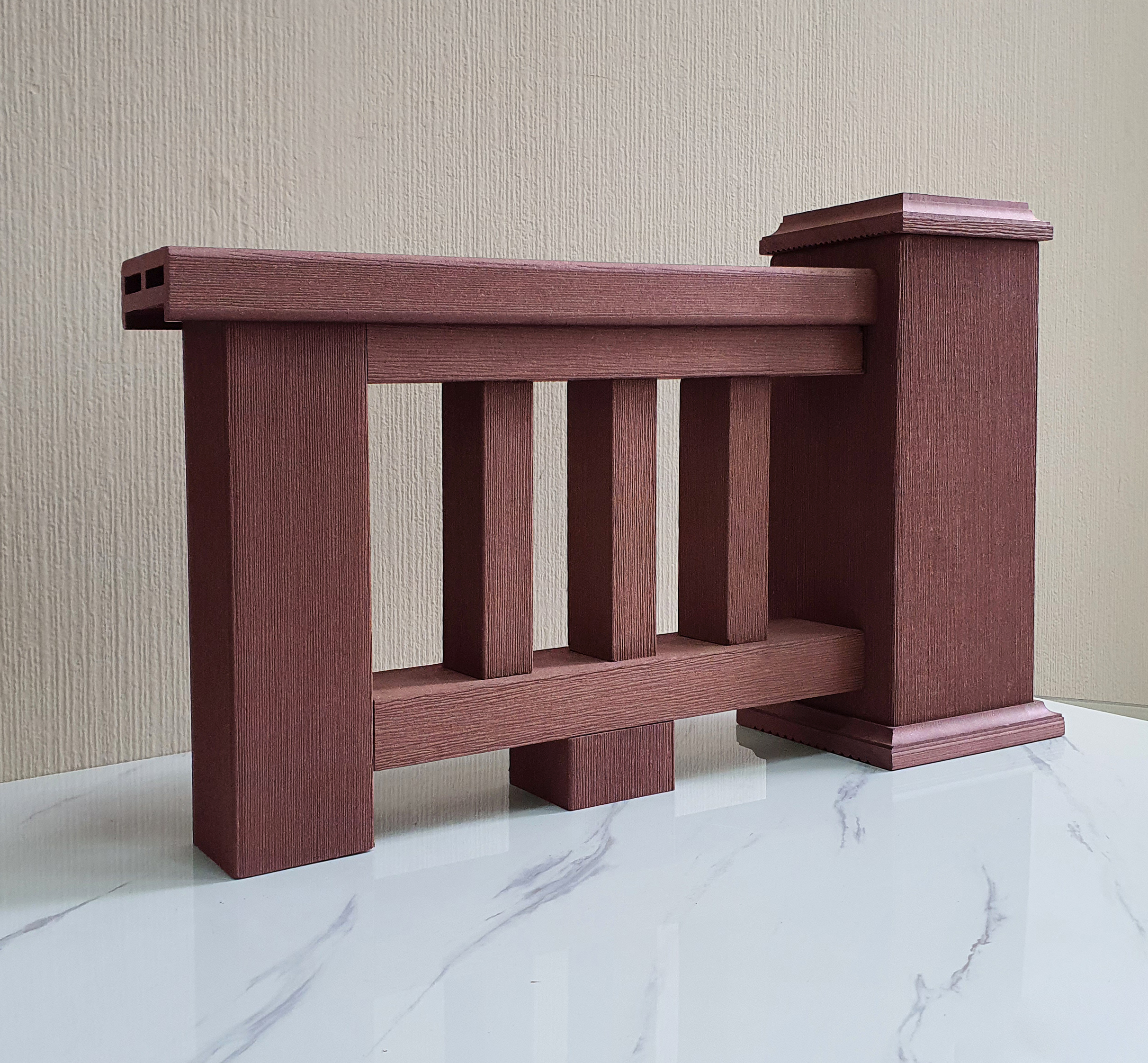 Перила ТЕРРАпол КЛАССИК Орех Милано 86х31х2400мм купить в Санкт-Петербурге