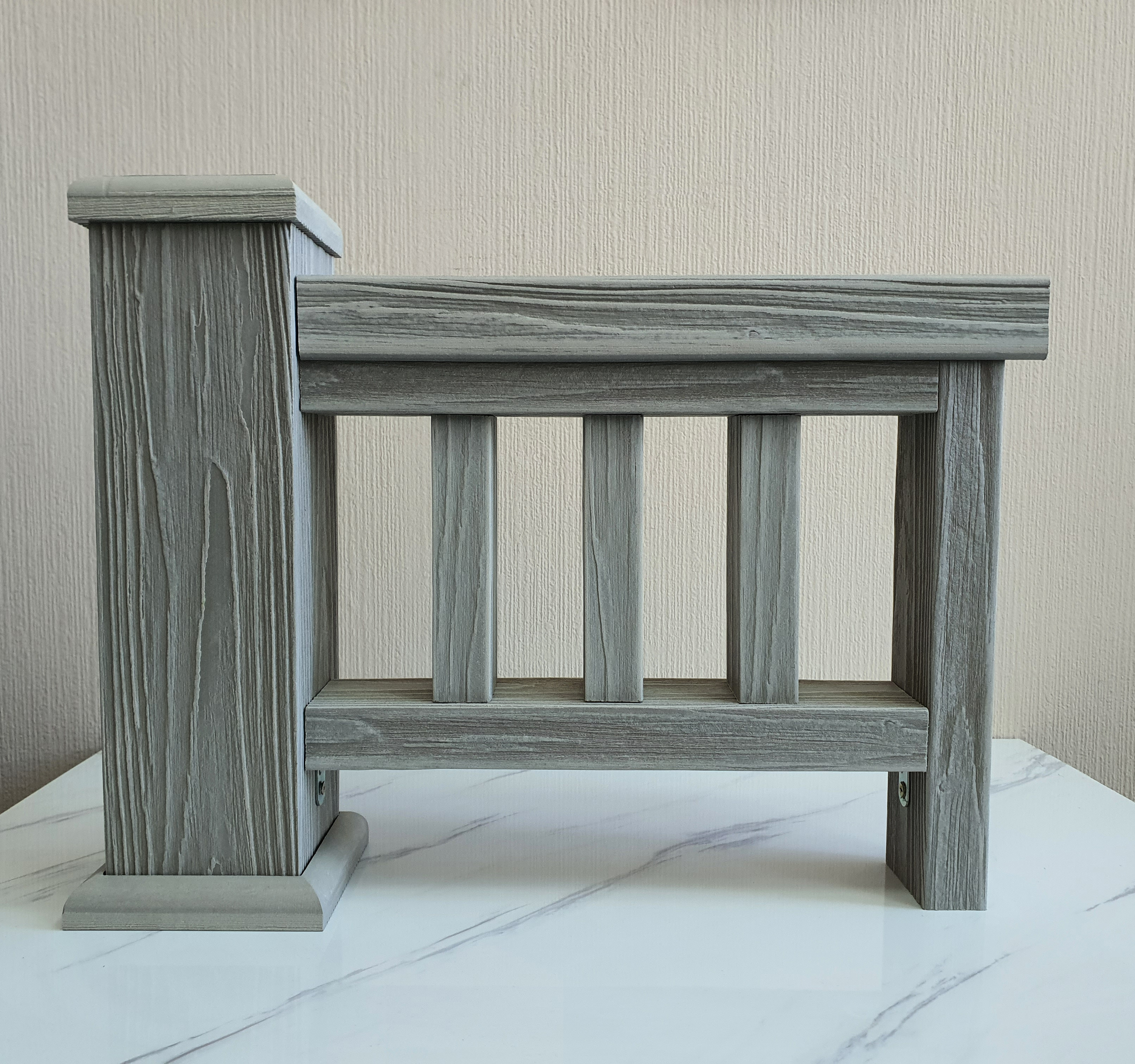 Подбалясенник ТЕРРАпол 3D Дуб Беленый 69х35х3000мм купить в Санкт-Петербурге