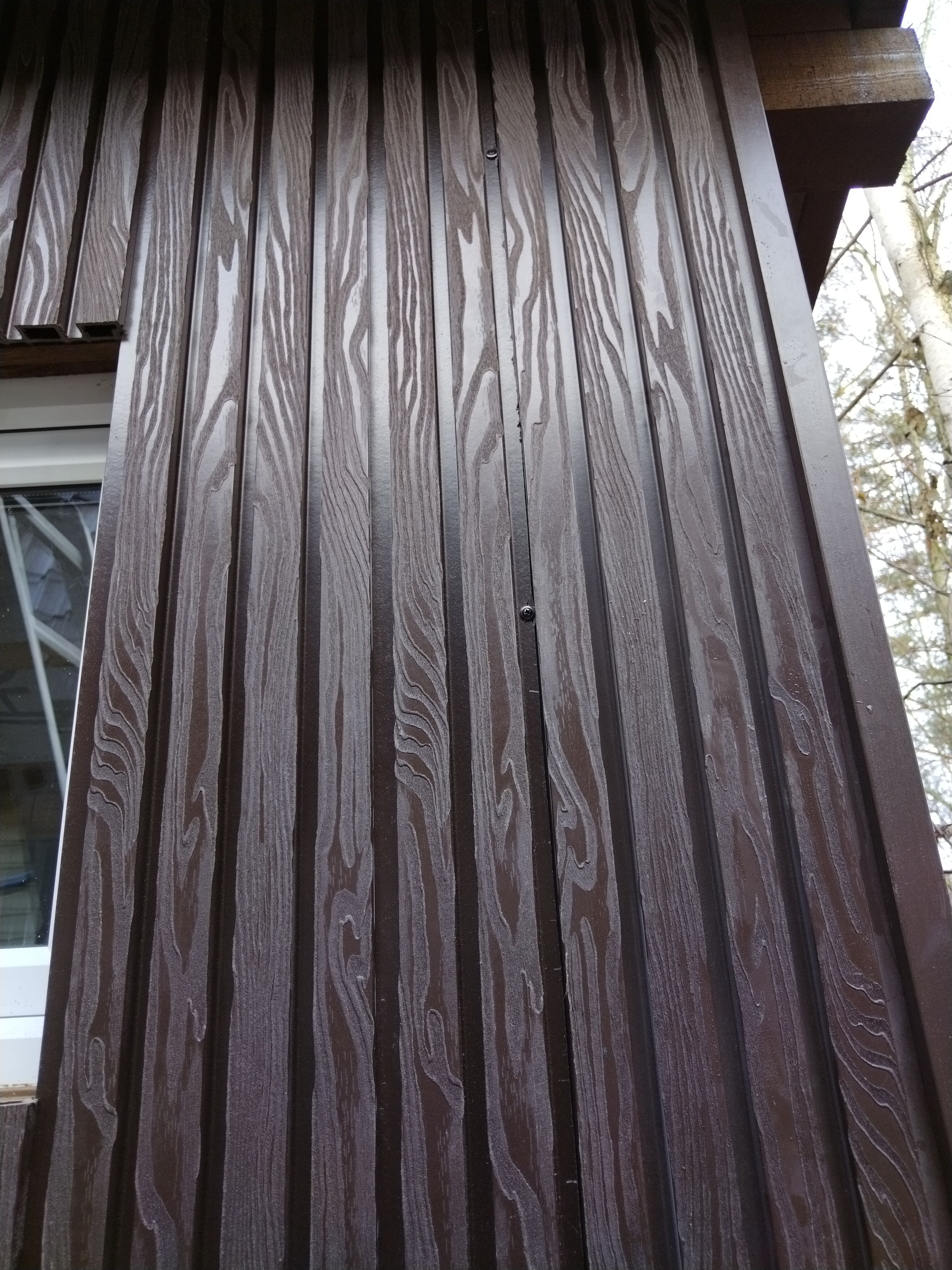 Фасадная доска Рейка 35 ВЕЧНОЕ ДЕРЕВО палисандр 200х25х3000мм купить в Санкт-Петербурге