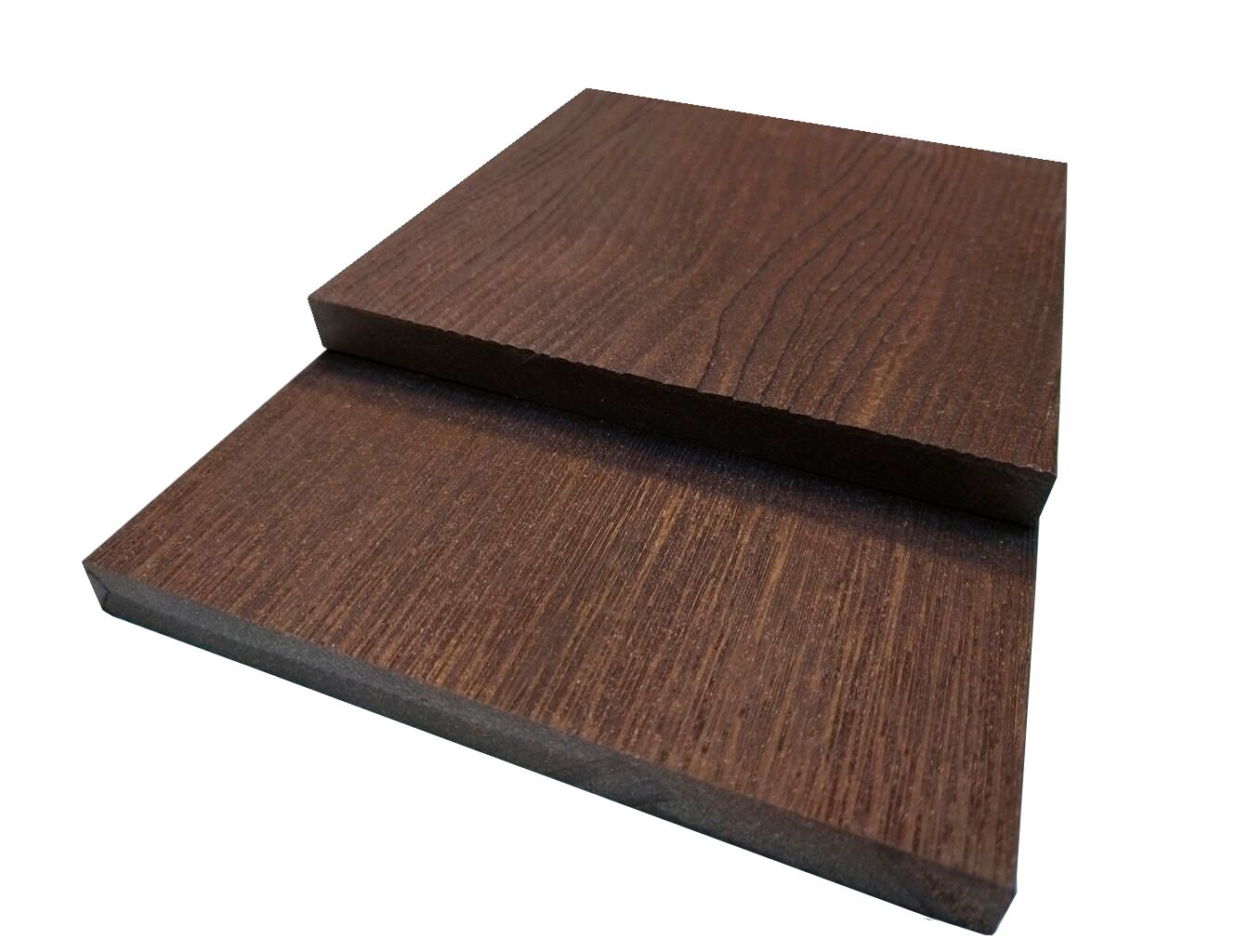 Штакетник ПОЛНОТЕЛЫЙ из ДПК ВД с 3D тиснением под дерево/вельвет палисандр 140х12х2000мм купить в Санкт-Петербурге