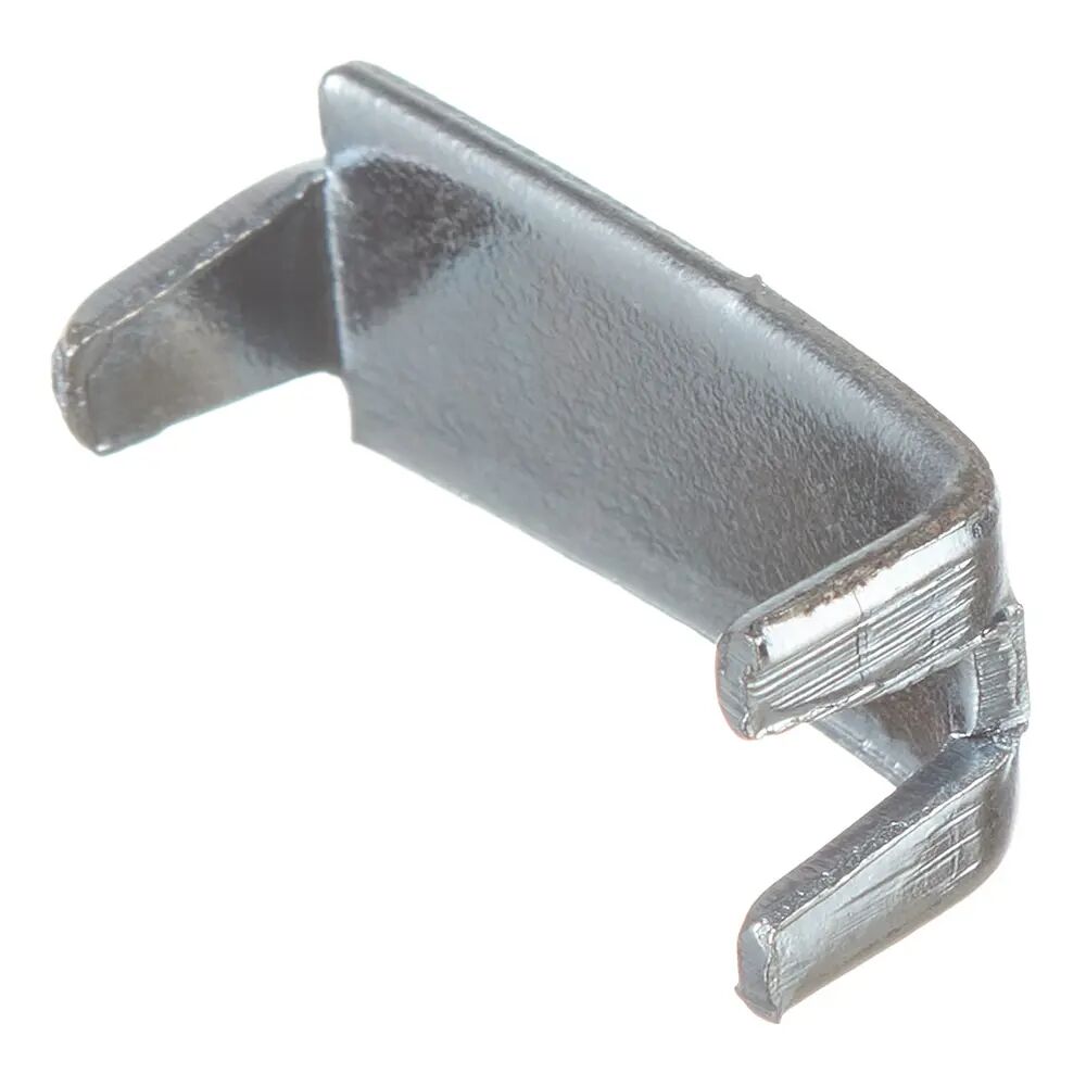 Скоба соединительная для сетки и 3D панелей цинк, 20шт купить в Санкт-Петербурге