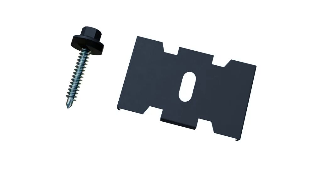 Крепление 3D секции Гиттер/сетки ПАУК тип1 с саморезом 100шт купить в Санкт-Петербурге