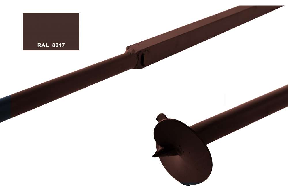 Столб Винтовой 3000мм 60х60-2000мм/d51-1000мм, ППК купить в Санкт-Петербурге