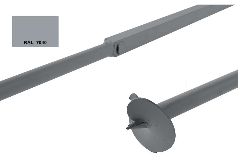 Столб Винтовой 3000мм 60х60-2000мм/d51-1000мм, ППК купить в Санкт-Петербурге