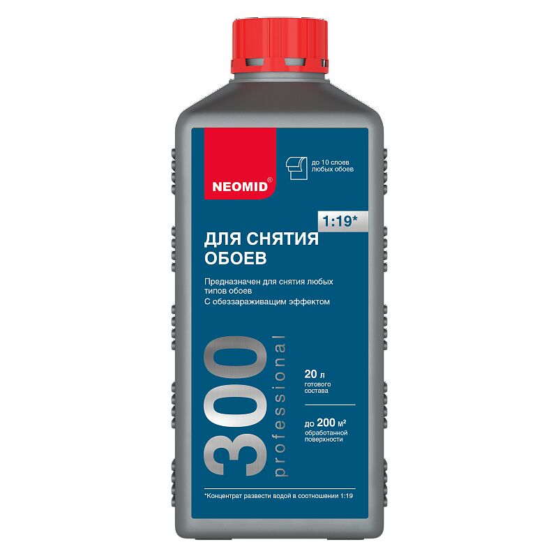 NEOMID для снятия обоев 1л концентрат 1:19 купить в Санкт-Петербурге