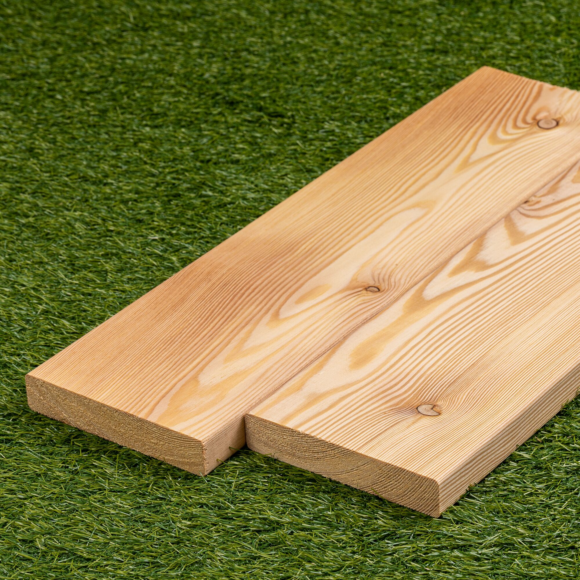 Доска палубная ТехноНиколь Лиственница (35) сорт B 3000х140х28мм (3 шт) купить в Санкт-Петербурге