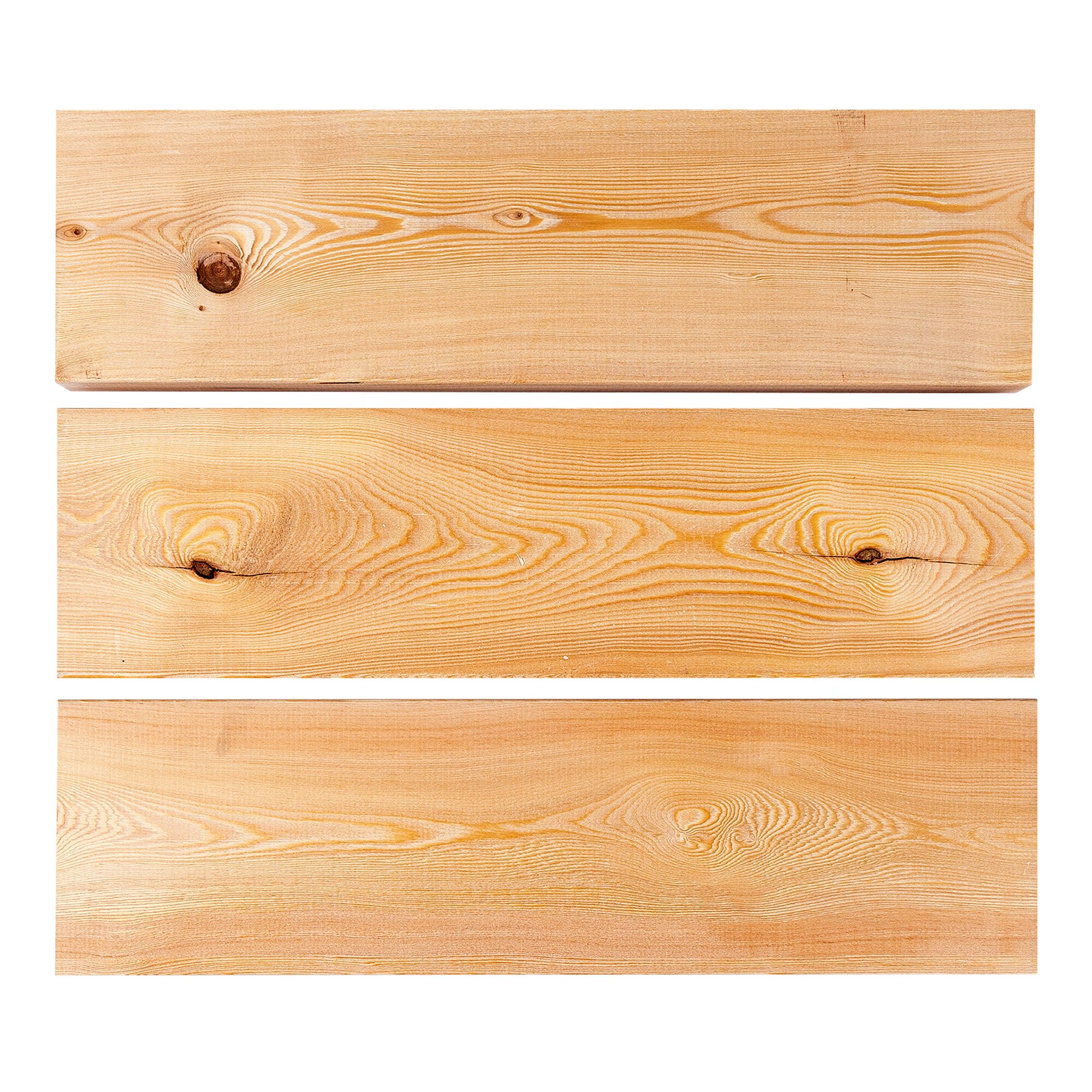 Доска палубная ТехноНиколь Лиственница (35) сорт B 3000х140х28мм (3 шт) купить в Санкт-Петербурге