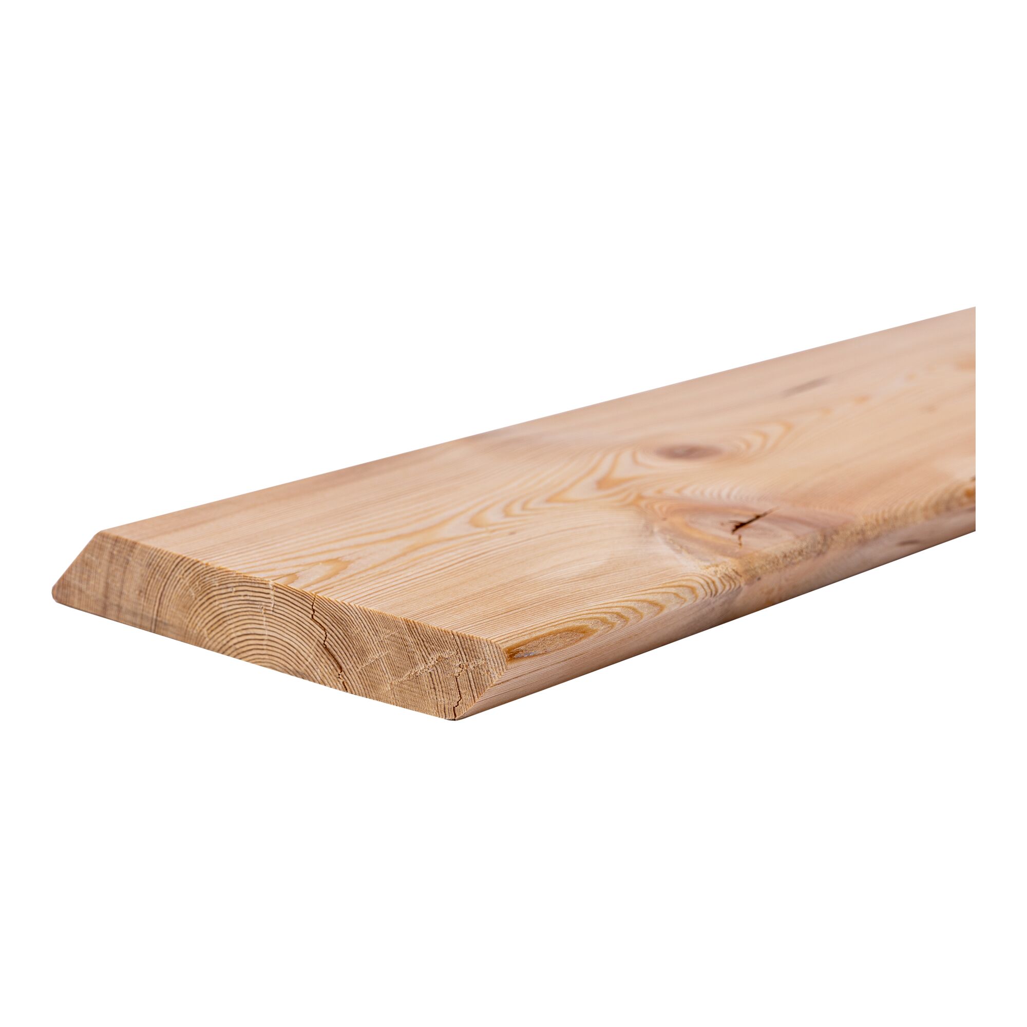 Планкен скошенный ТехноНиколь Лиственница (35) сорт C 4000х140х20мм (4 шт) купить в Санкт-Петербурге