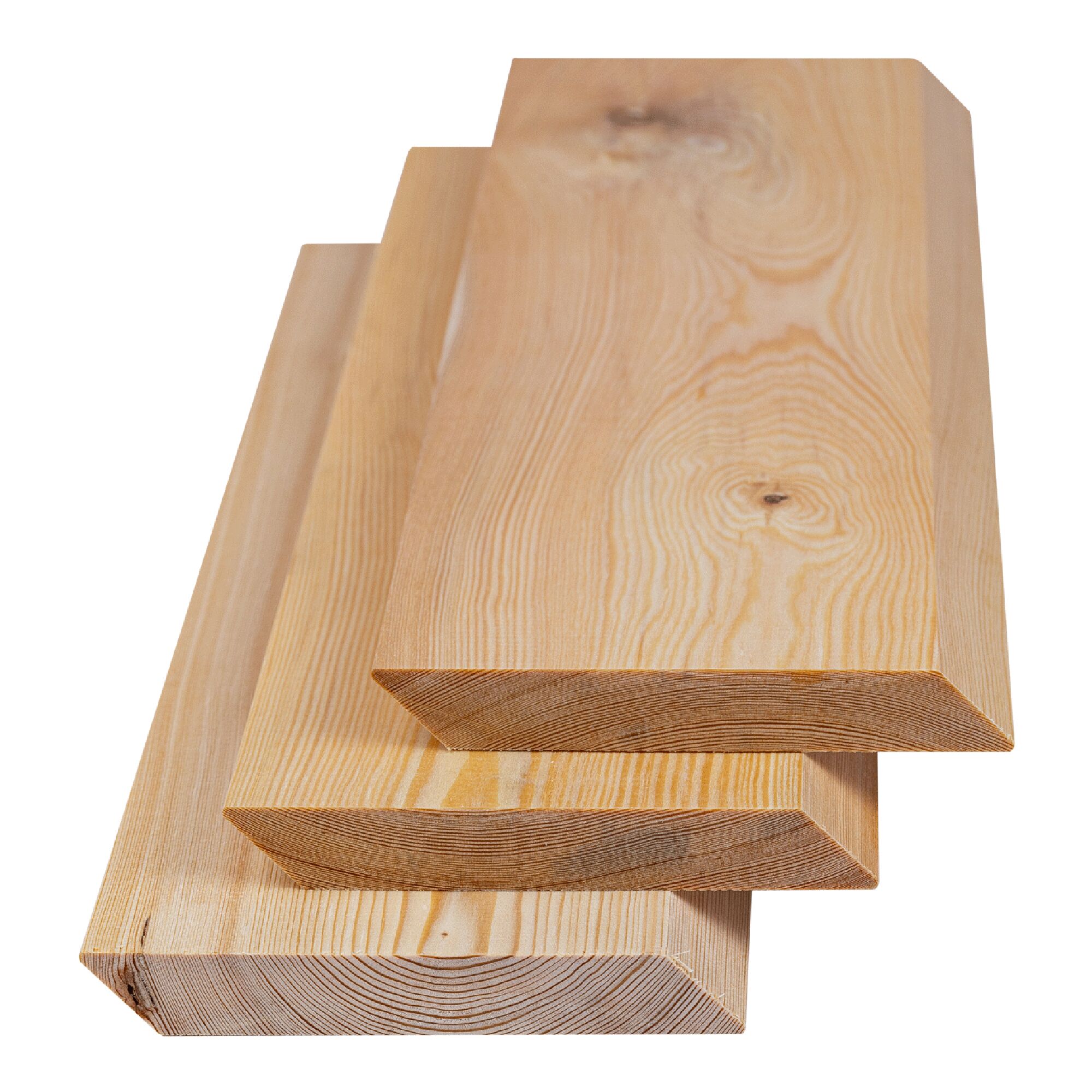 Планкен скошенный ТехноНиколь Лиственница (35) сорт B 4000х140х20мм (4 шт) купить в Санкт-Петербурге