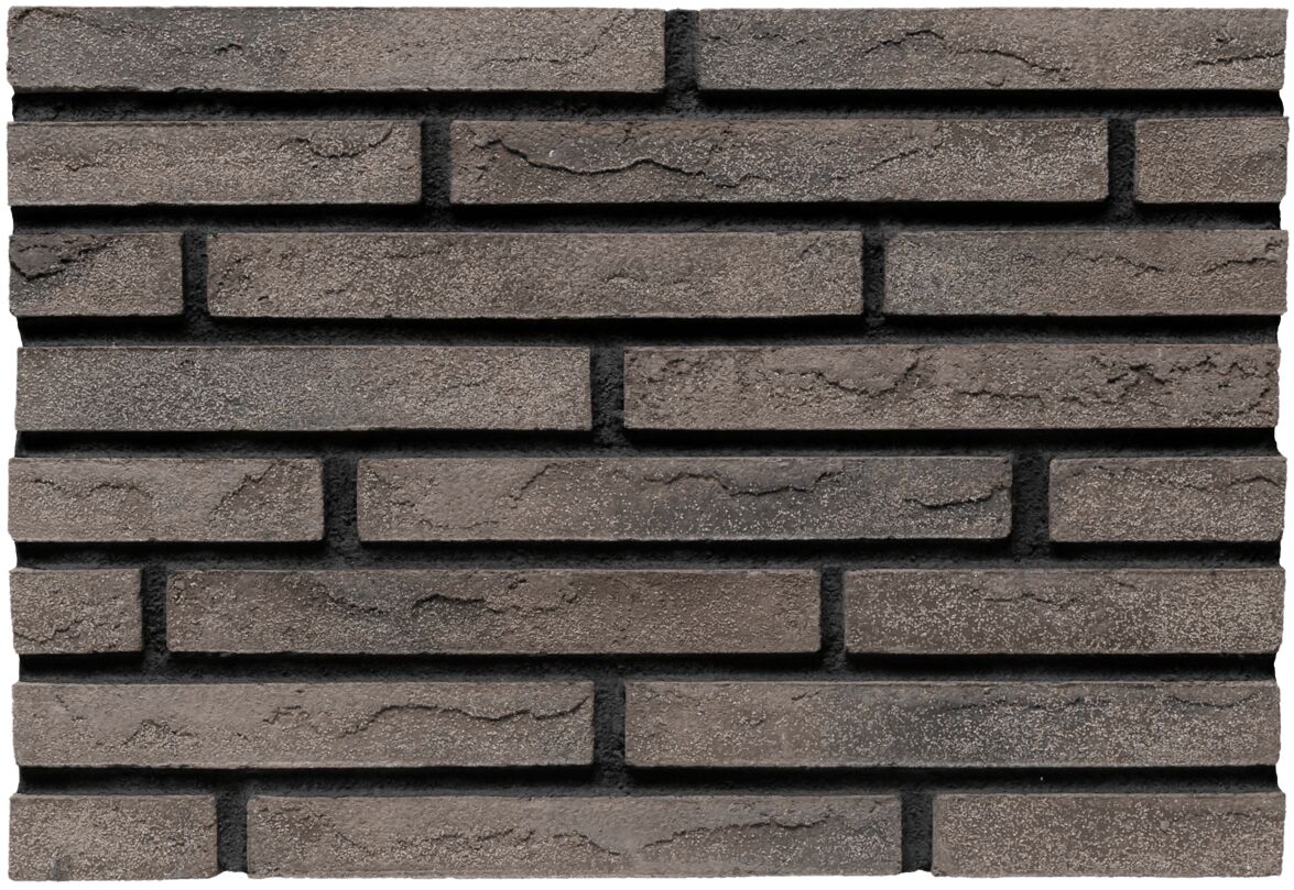 BrickWell Фасадная плитка Traditional Темно-коричневый Ригель 310х40х20мм 0.72м2/уп 63шт/м2 купить в Санкт-Петербурге