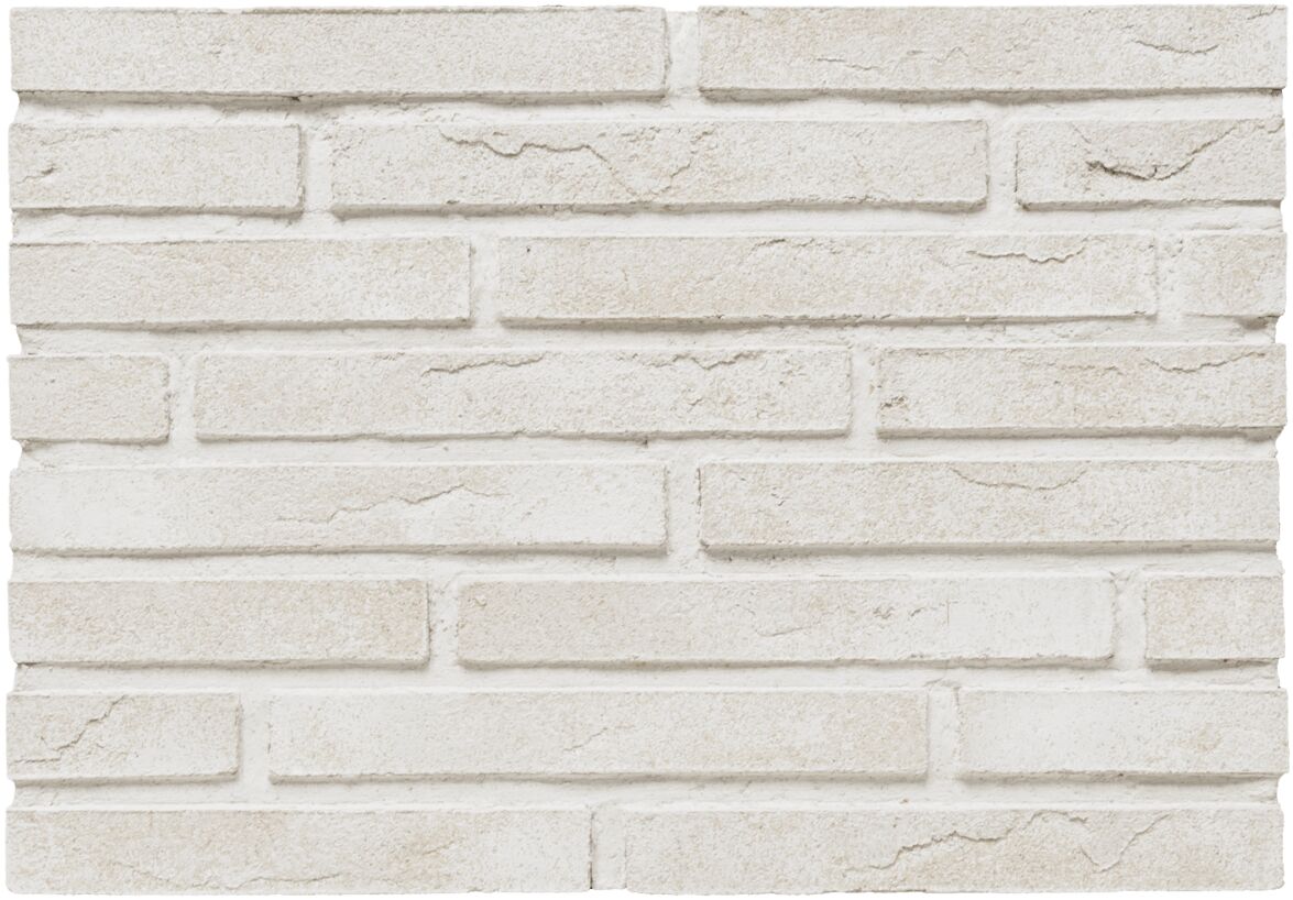 BrickWell Фасадная плитка Simple Ультрабелый Ригель 310х40х20мм 0.72м2/уп 63шт/м2 купить в Санкт-Петербурге