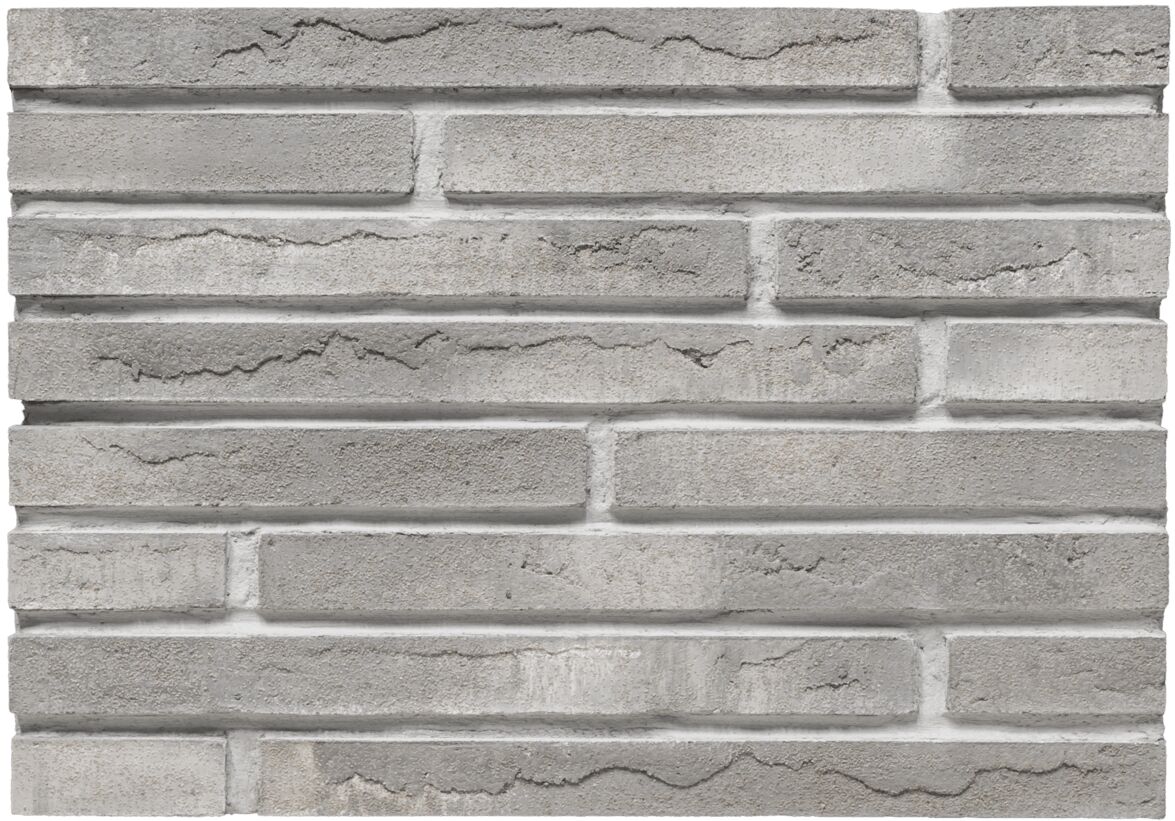 BrickWell Фасадная плитка Classic Серый опал Ригель 470х40х20мм 0.48м2/уп 42шт/м2 купить в Санкт-Петербурге