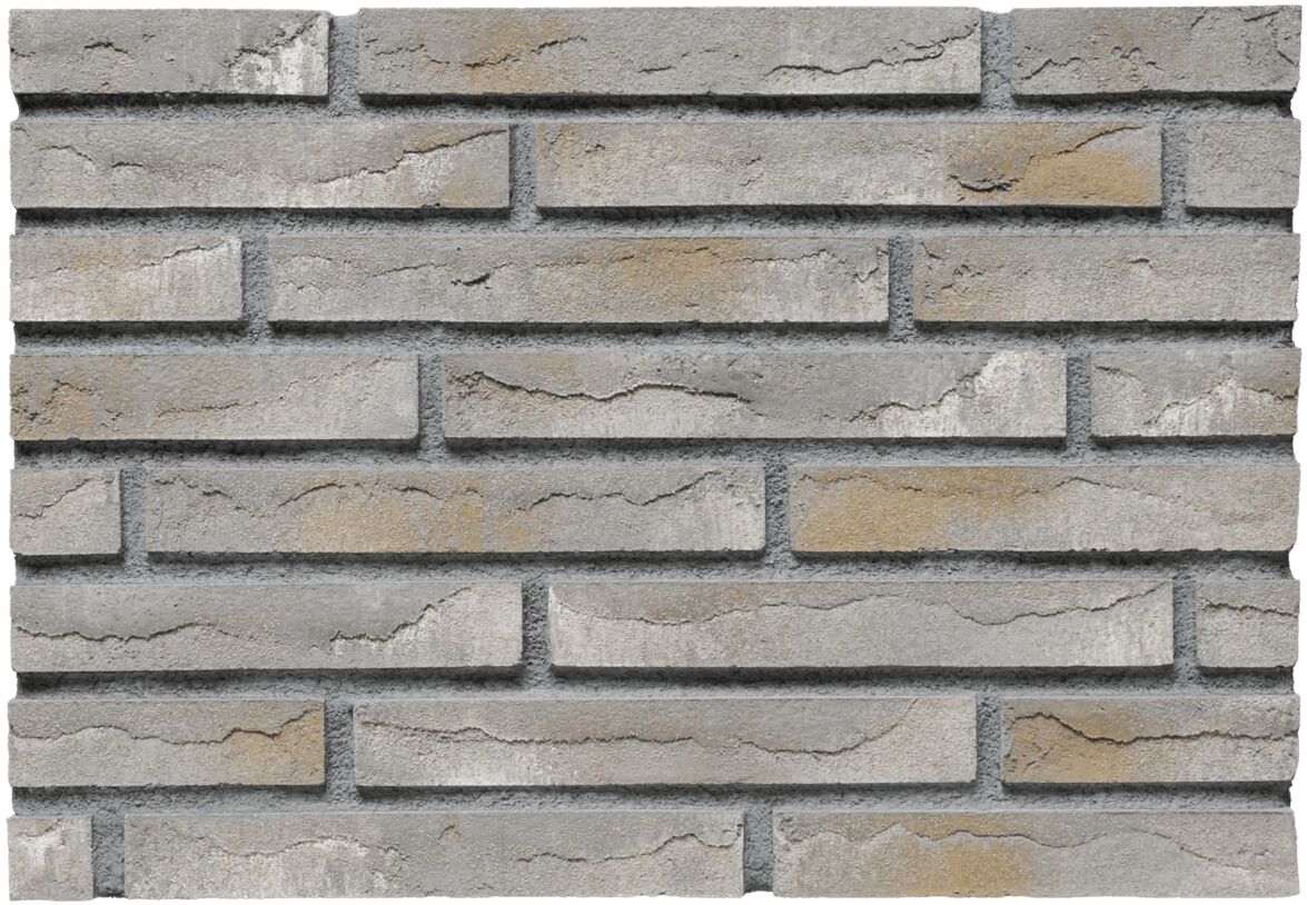 BrickWell Фасадная плитка Classic Платиновый Ригель 290х40х20мм 0.68м2/уп 67шт/м2 купить в Санкт-Петербурге