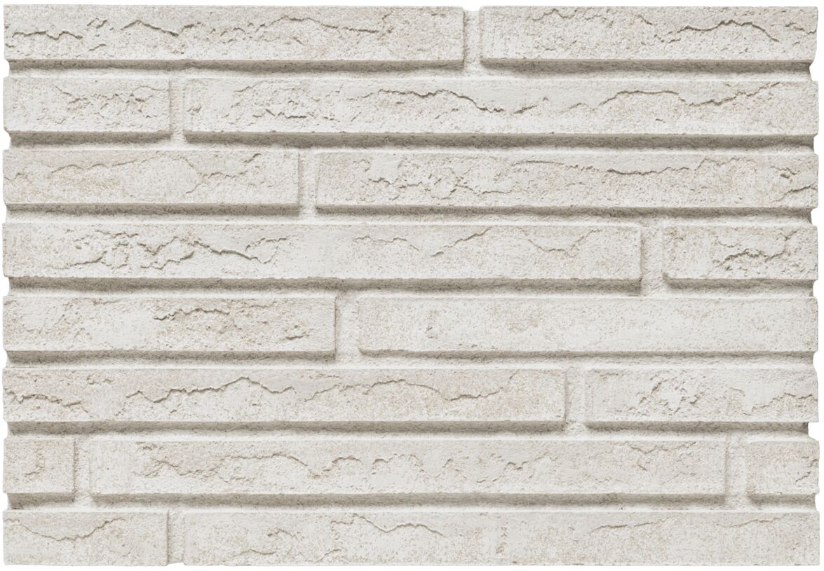 BrickWell Фасадная плитка Traditional Слоновая кость Ригель 470х40х20мм 0.48м2/уп 42шт/м2 купить в Санкт-Петербурге