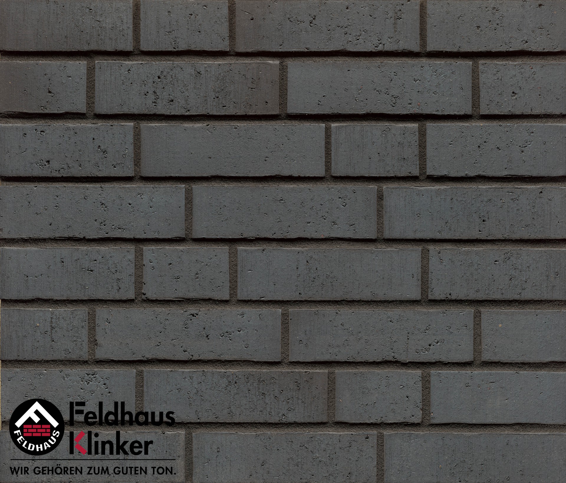 R777XLDF14 Клинкерная плитка Feldhaus Klinker Vascu anthracit azul купить в Санкт-Петербурге