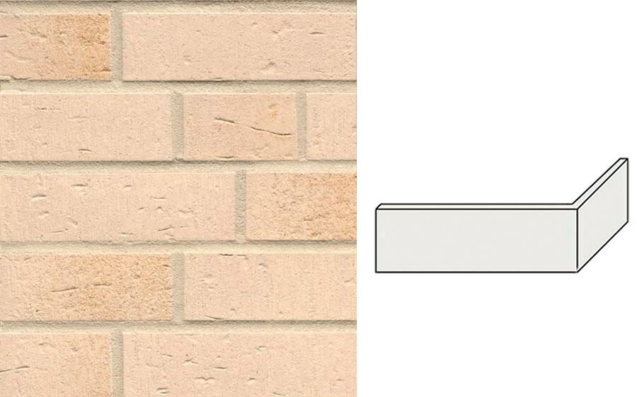 Клинкерная плитка угловая W757NF11 (240+115)x11x71мм 15шт/уп FeldHaus купить в Санкт-Петербурге