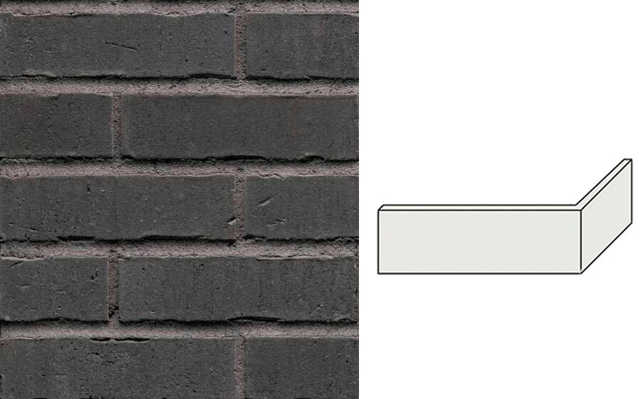 Клинкерная плитка угловая W736DF14 (240+115)х52х14мм 12шт/уп FeldHaus купить в Санкт-Петербурге