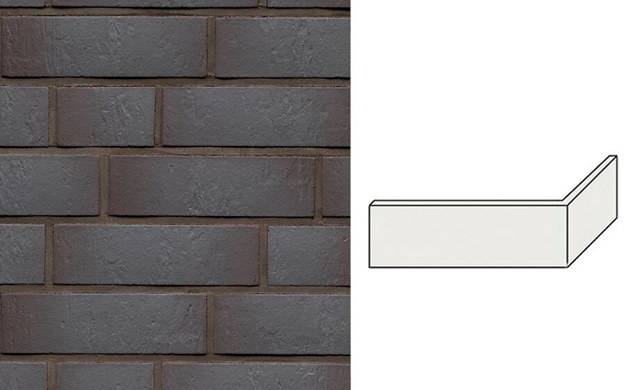Клинкерная плитка угловая W876NF11 (240+115)x11x71мм 15шт/уп FeldHaus купить в Санкт-Петербурге
