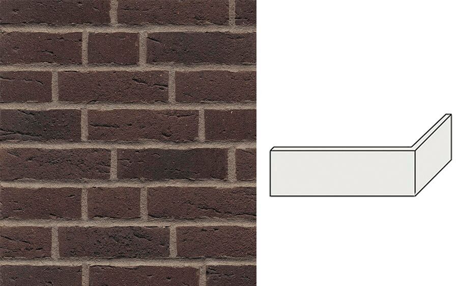 Клинкерная плитка угловая W697NF11 (240+115)x11x71мм 15шт/уп FeldHaus купить в Санкт-Петербурге