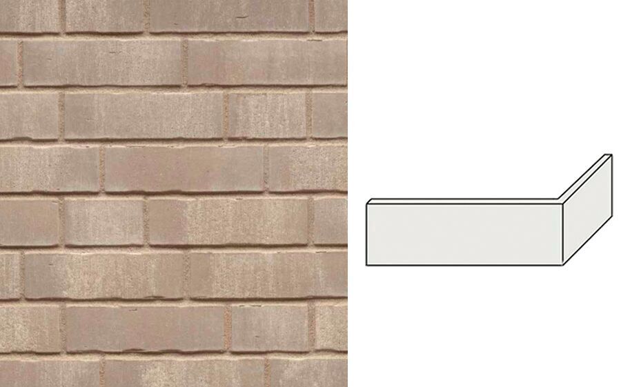 Клинкерная плитка угловая W782NF14 (240+115)x14x71 мм 12шт/уп FeldHaus купить в Санкт-Петербурге