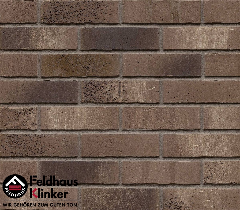 Клинкерная плитка ручной формовки Feldhaus Klinker, Vascu argo marengo 365х52х14 мм купить в Санкт-Петербурге