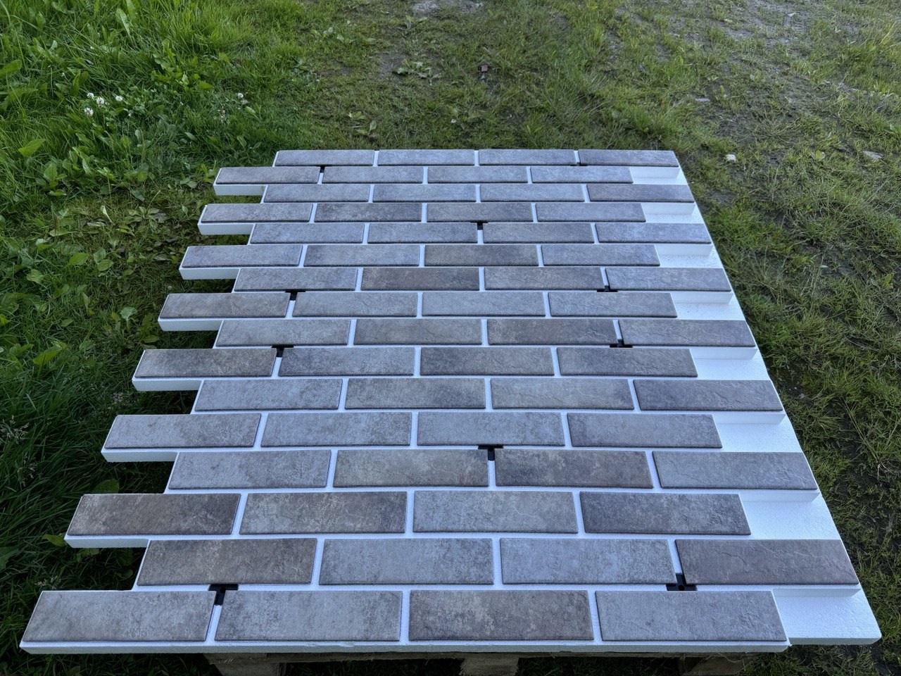 КЕРАМИН Плитка фасадная "под кирпич" 245*66*7,5мм  ОРЕГОН 2 (PEPPER) 52 шт/м2/34 шт/уп купить в Санкт-Петербурге