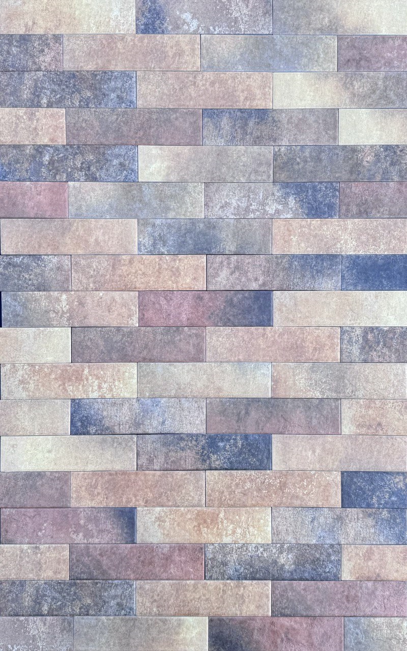 КЕРАМИН Плитка фасадная "под кирпич" 245*66*7,5мм  ОРЕГОН 3 (CURRY) 52 шт/м2/34 шт/уп купить в Санкт-Петербурге