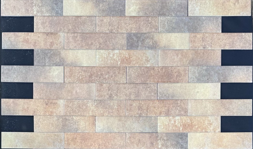 КЕРАМИН Плитка фасадная "под кирпич" 245*66*7,5мм  ОРЕГОН 3 (CURRY) 52 шт/м2/34 шт/уп купить в Санкт-Петербурге