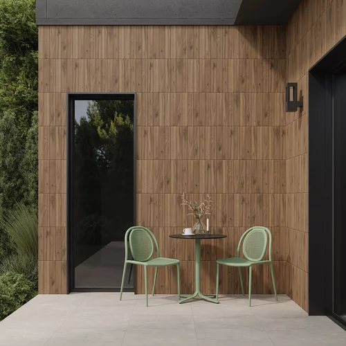 Фасадная плитка Carrizo Wood структурная 397х65х11мм Paradyz 30шт/уп купить в Санкт-Петербурге